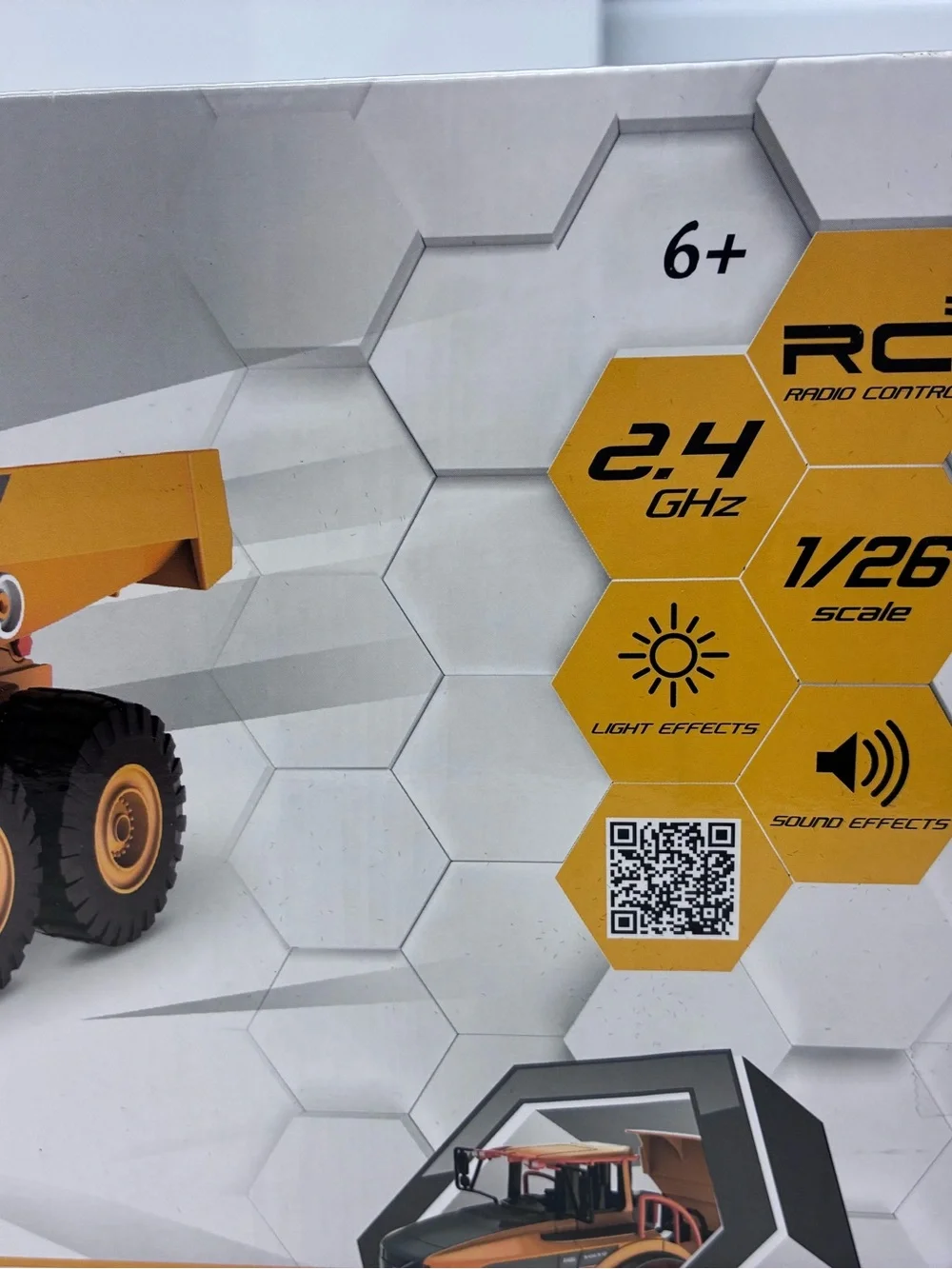 A40G Yellow Dump Truck Toy - Kids Construction Vehicle